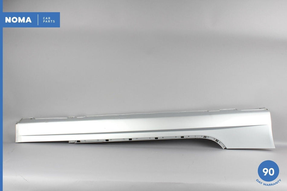 07-15 Jaguar X150 XKR XK Right Passenger Side Skirt Rocker Panel Silver OEM
