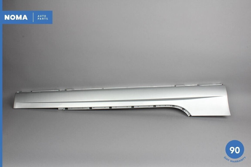 07-15 Jaguar X150 XK XKR Right Passenger Side Skirt Rocker Panel Silver OEM