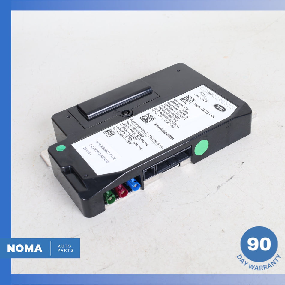 2018 Jaguar X761 F-Pace Telematic Communication Control Module J8A270718DN OEM
