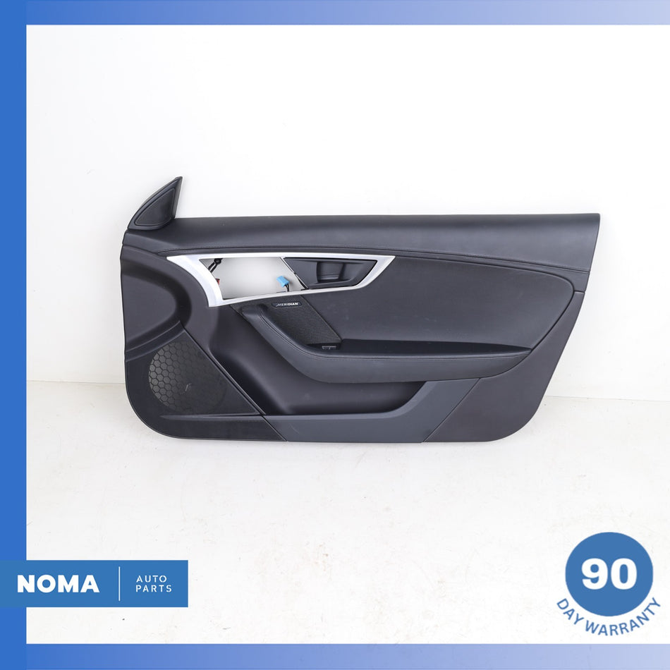 18-24 Jaguar X152 F-Type Right Side Interior Door Trim Panel Nappa Black OEM