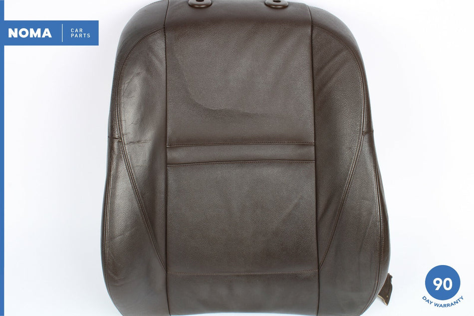 07-13 BMW X5 E70 Front Left Driver Side Sport Seat Top Upper Cushion Brown OEM
