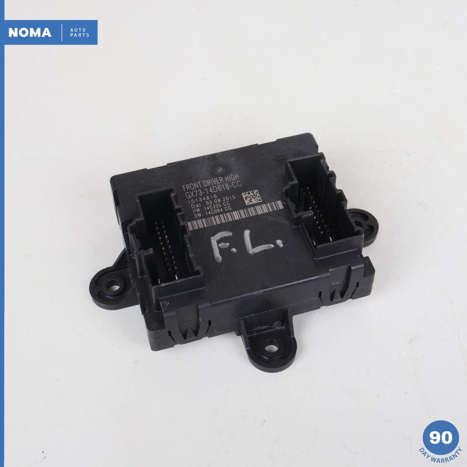 16-20 Jaguar X260 XF Front Left Driver Side Door Module Unit GX7314D618CC OEM