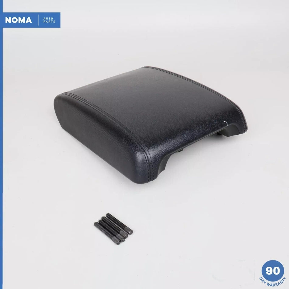 12-13 LR Range Rover Evoque L538 Center Console Armrest Cover Lid Black OEM