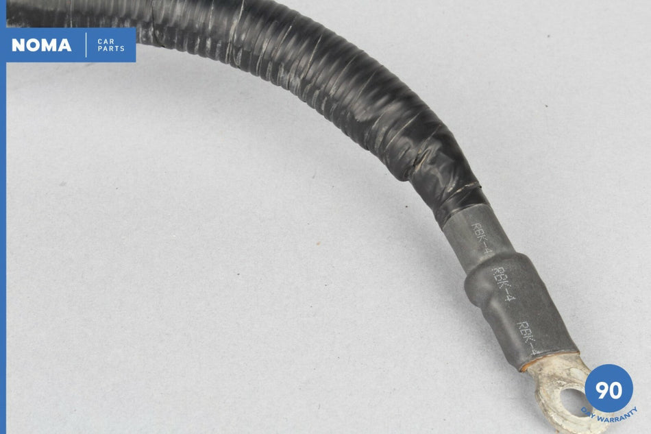 09-12 Jaguar XF X250 Battery Ground Terminal Negative Cable Line OEM