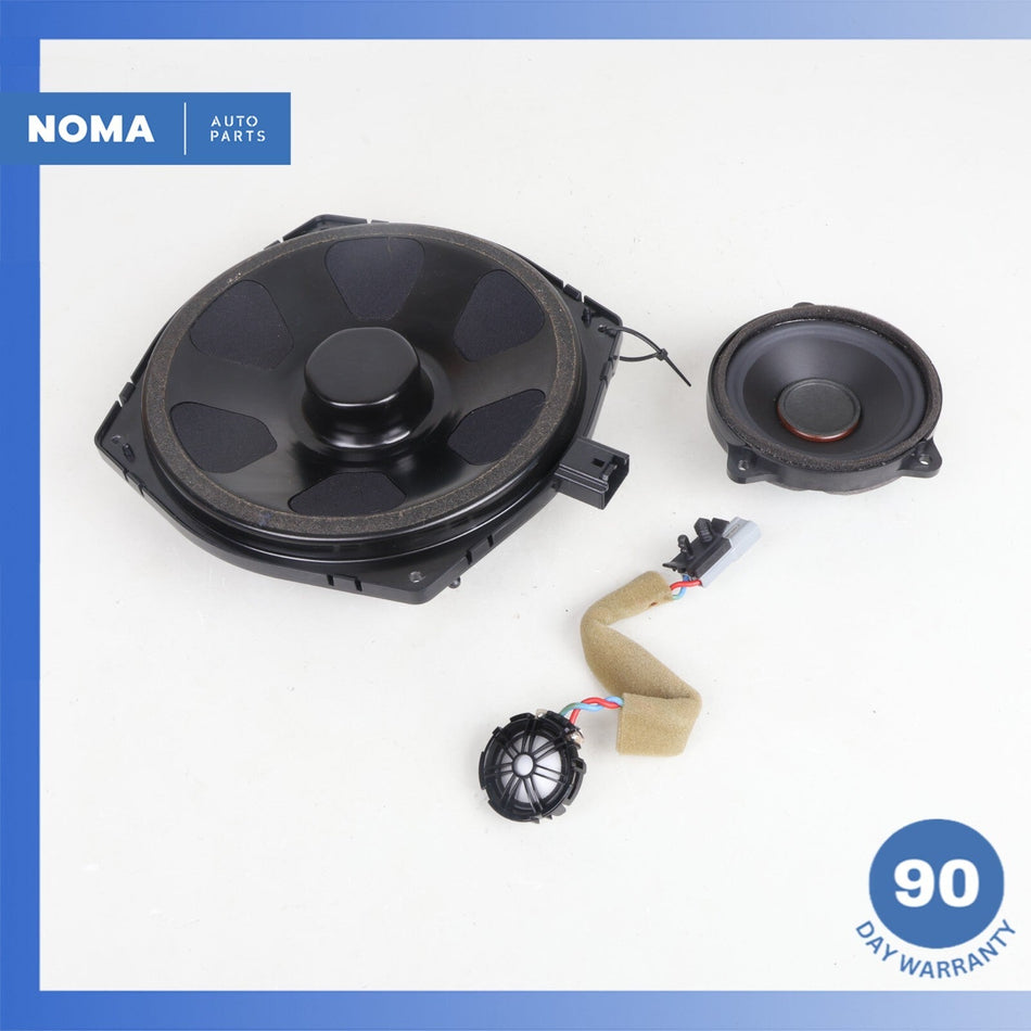 14-24 Jaguar X152 F-Type Right or Left Side Door Speaker Set of 3 OEM