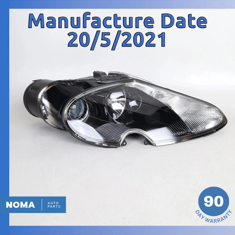 03-06 Jaguar X100 XKR XK8 Right Side Headlight Lamp Xenon HID Black Back OEM