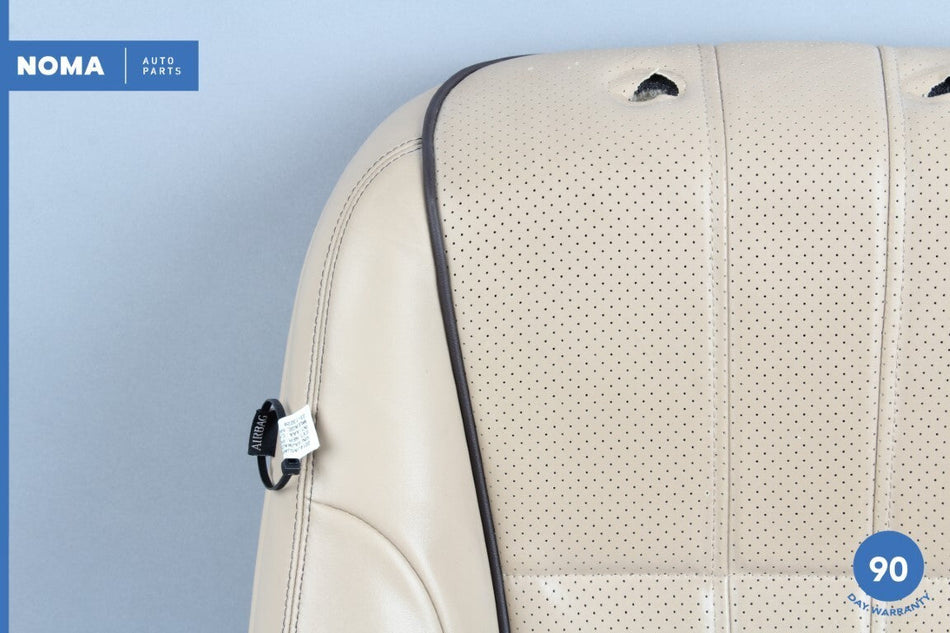 14-19 Jaguar XJL X351 Front Right Top Seat Cushion Perforated Leather RJD OEM