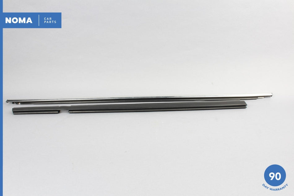 04-09 Jaguar XJ8 XJR X350 X358 SWB Rear Left Side Window Exterior Molding OEM