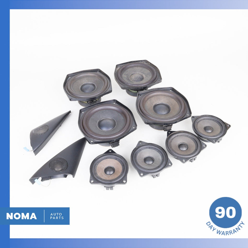 03-08 BMW E85 Z4 Front & Rear HiFi Stereo Speaker Set 65126915840 OEM