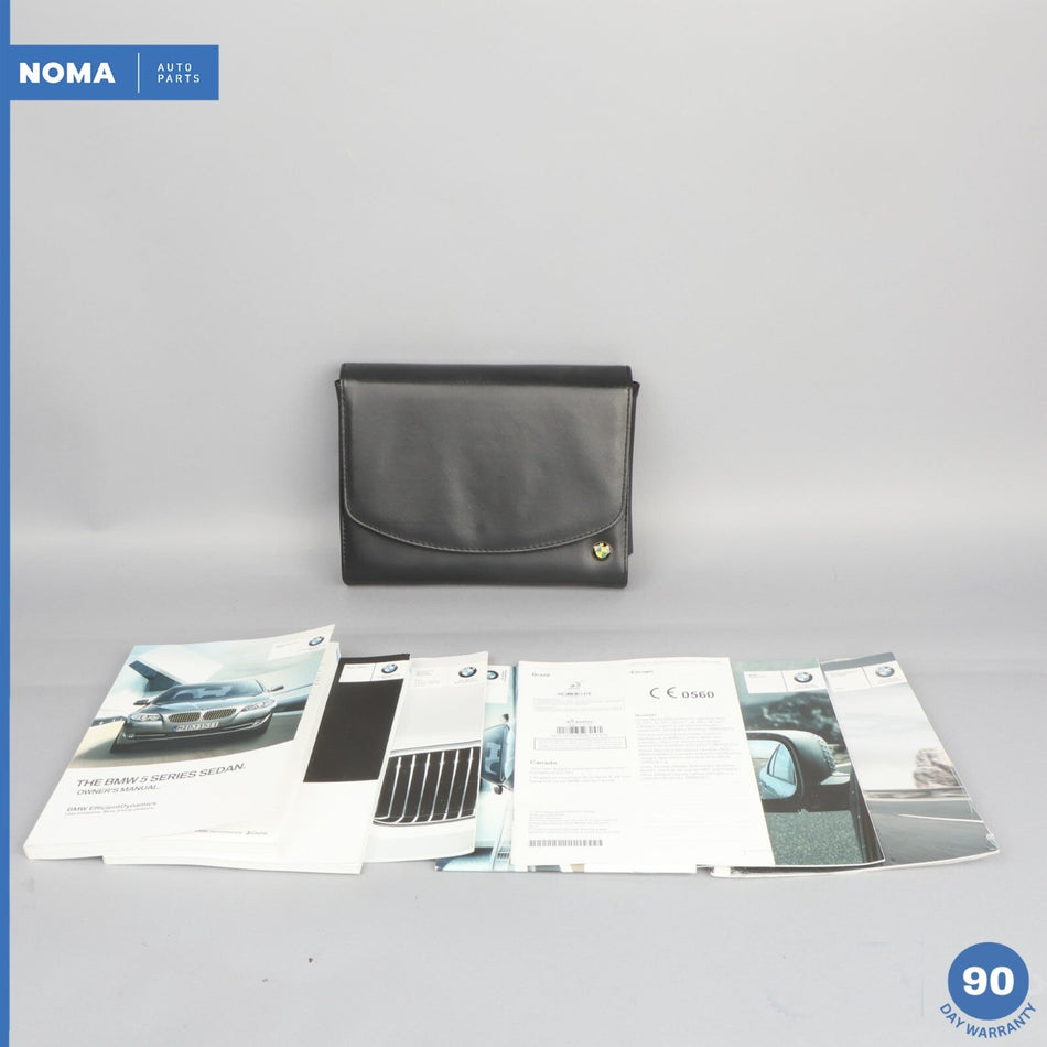 2013 BMW 528i F10 Sedan Owner's Manual Handbook w/ Care Books & Folder OEM