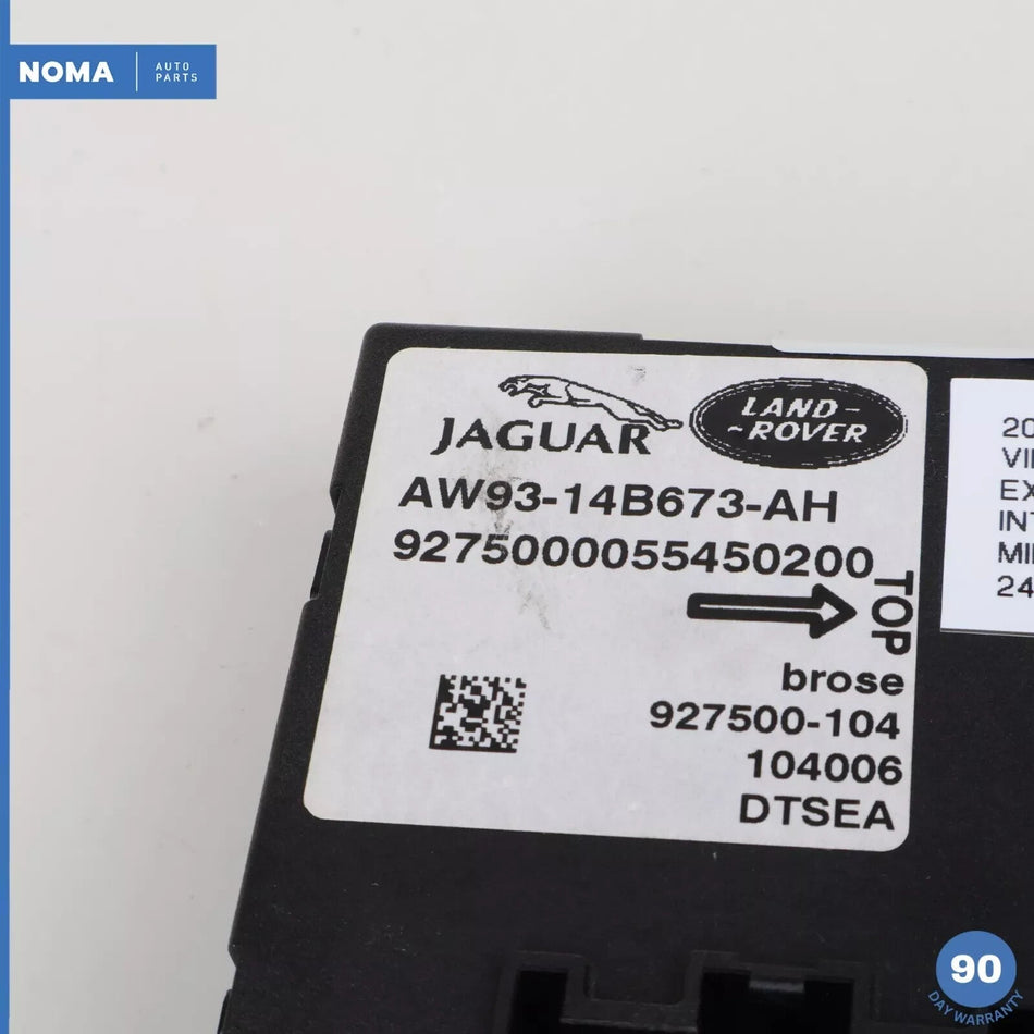 11-15 Jaguar X351 XJ XJR Rear Electronic Trunk Control Module AW9314B673AH OEM