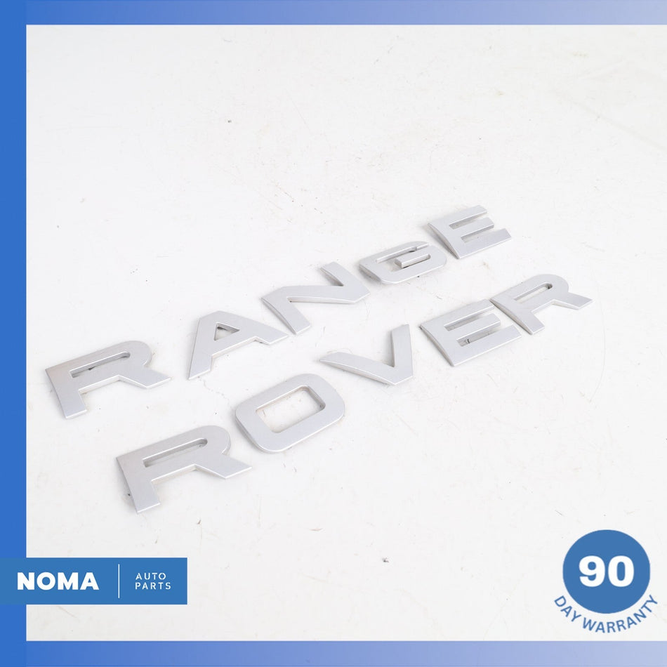 09-12 Land Rover Range Rover L322 Trunk Logo Emblem Badge Set OEM