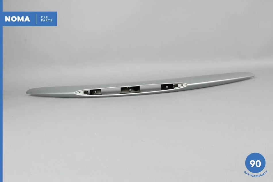 07-15 Jaguar X150 XK XKR Trunk Lid Molding Trim Spoiler Wing Silver OEM