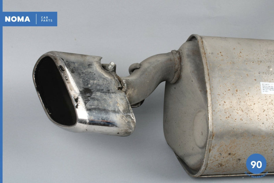 10-13 Jaguar XJ XJL X351 Rear Left Driver Side Exhaust Silencer Muffler Pipe OEM