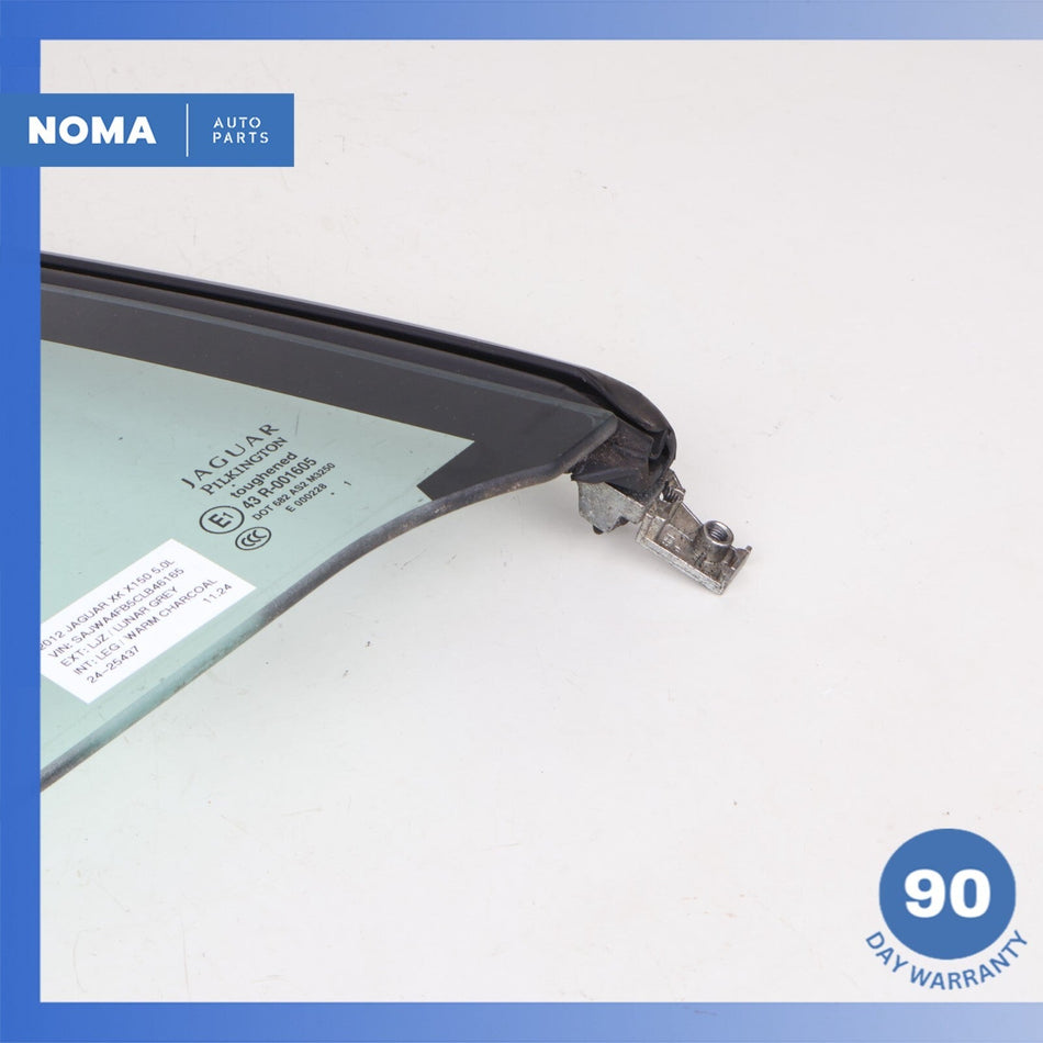 07-15 Jaguar X150 XK XKR Coupe Rear Right Passenger Quarter Window Glass OEM