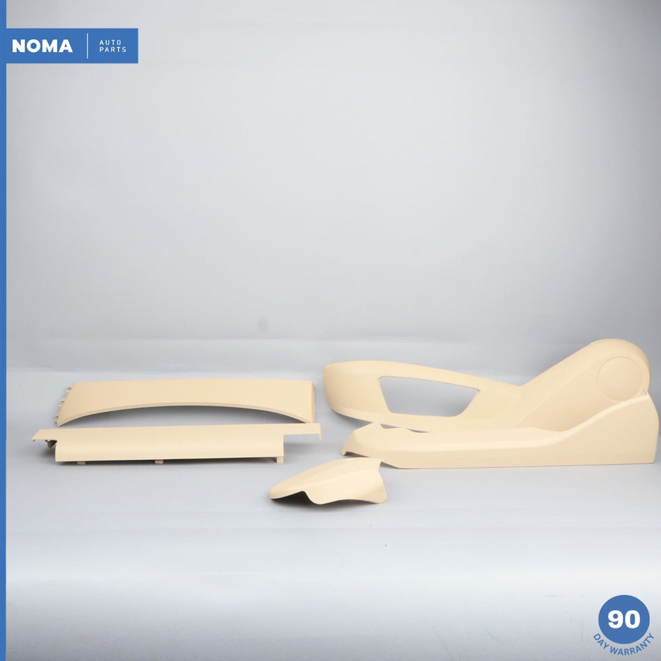 11-16 BMW 528i F10 Front Left Side Seat Outer Trim Cover Set 7236861 LCDF OEM