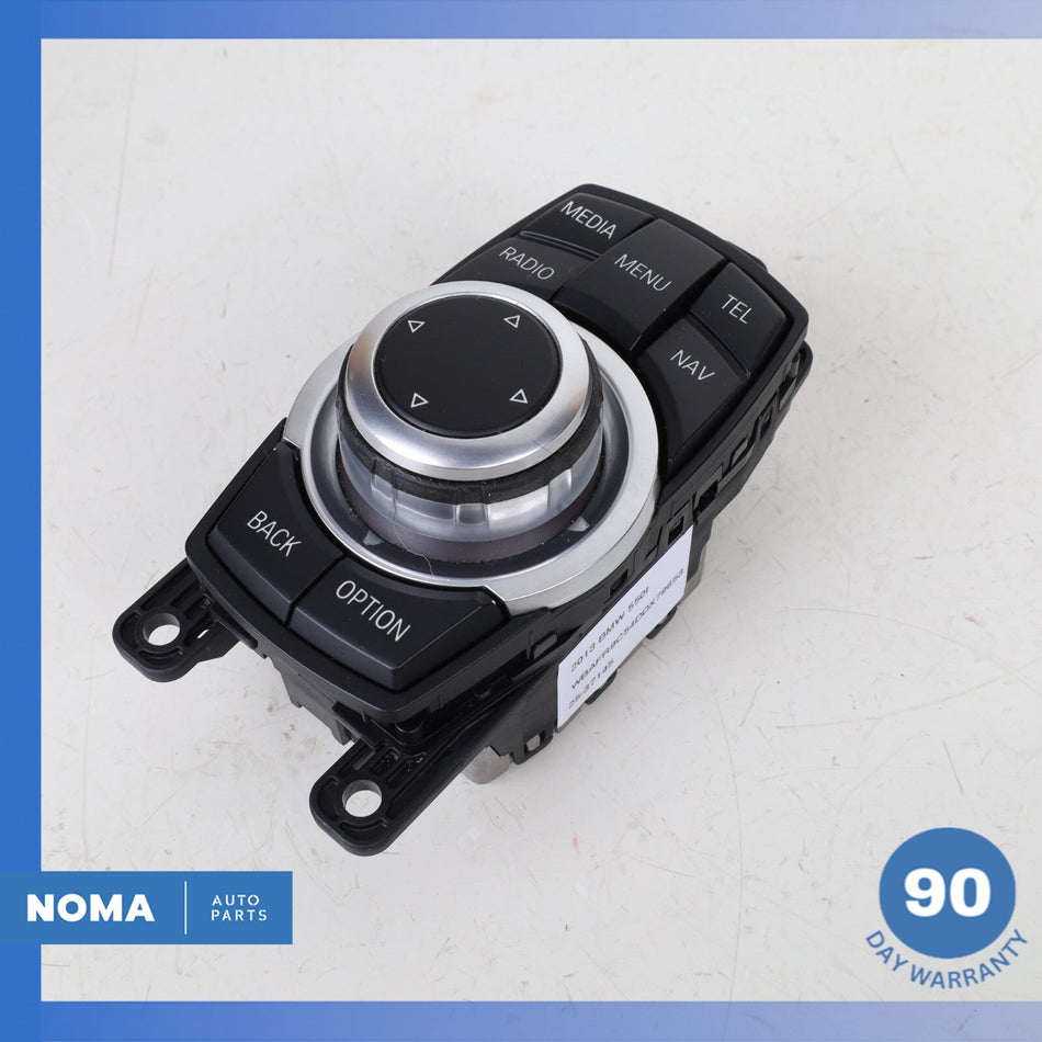 2013 BMW F10 550i iDrive Navigation Controller Knob Button Switch OEM