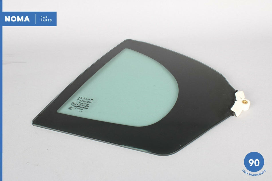 09-14 Jaguar X250 XF XFR Rear Right Side Quarter Corner Window Glass OEM