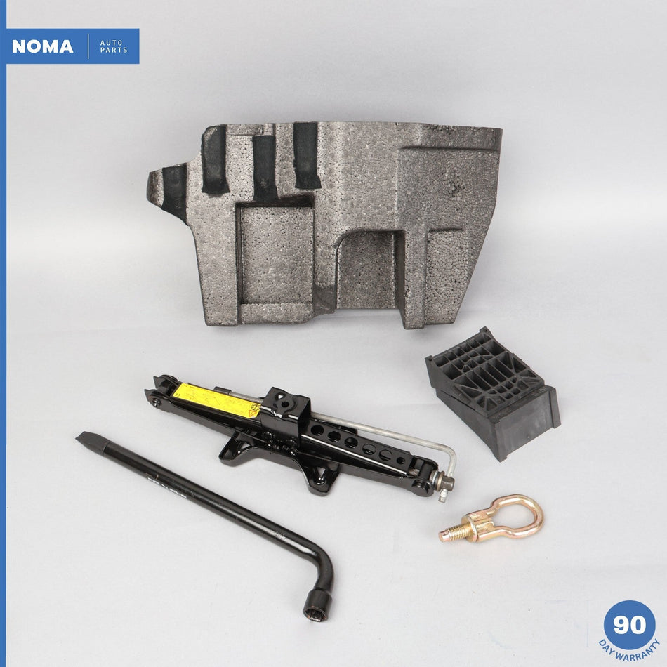 04-09 Jaguar XJ8 XJR VDP X350 X358 Emergency Spare Jack Tool Kit w/ Holder OEM