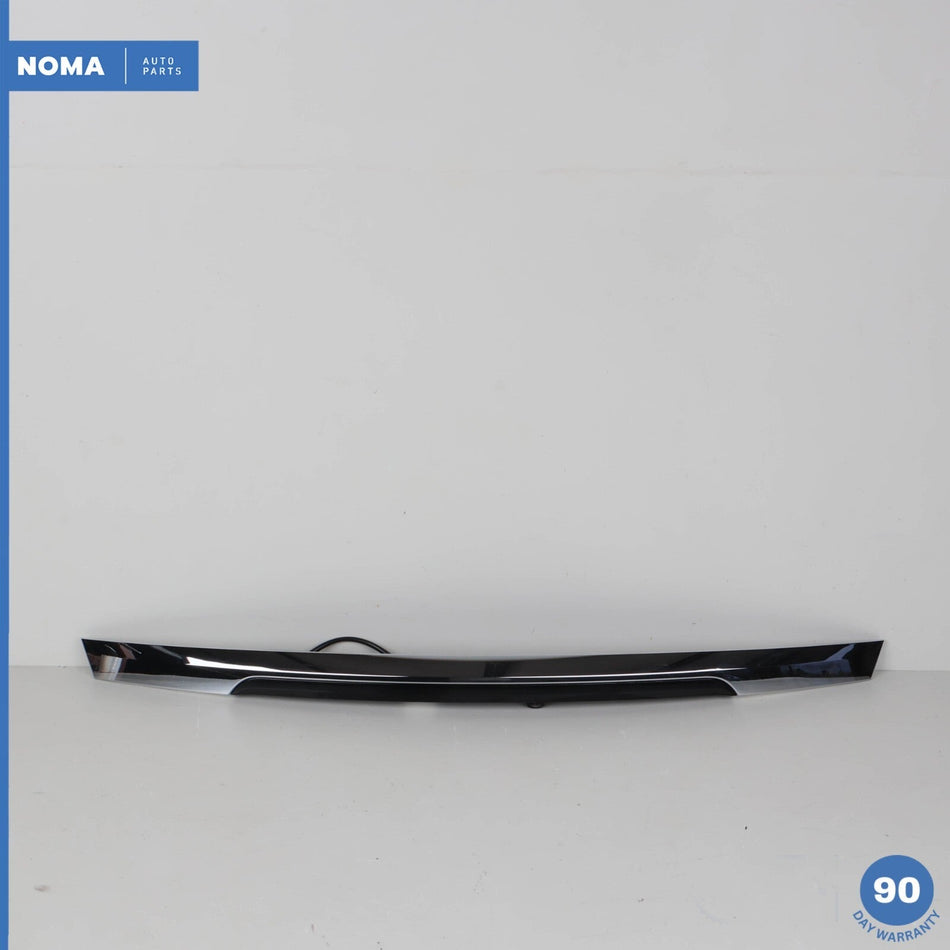 12-15 Jaguar X250 XF XFR Sedan Rear Trunk Lid Molding Panel Trim Chrome OEM