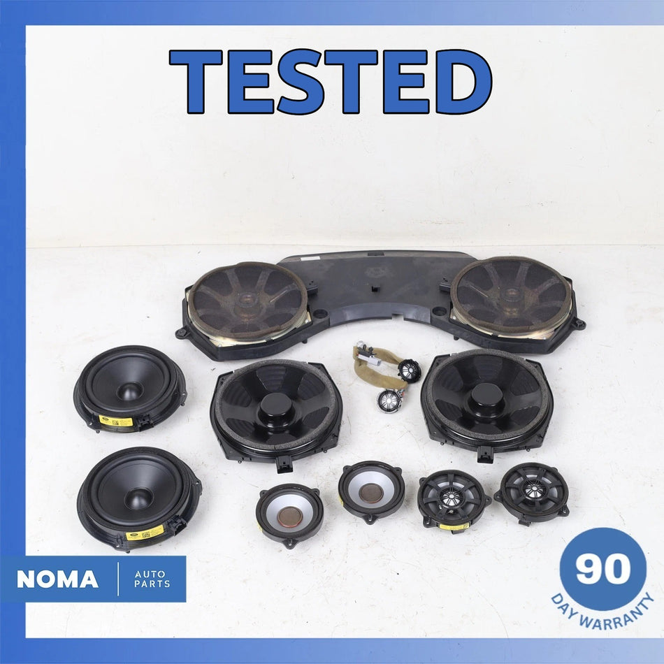 10-19 Jaguar X351 XJL XJR Front & Rear 1200W Premium Speaker Set OEM