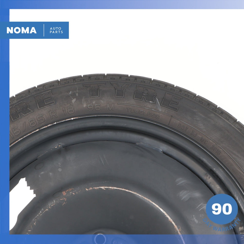 06-08 Jaguar X206 S-Type Emergency Spare Tire Wheel Donut Rim 115 85 18" OEM