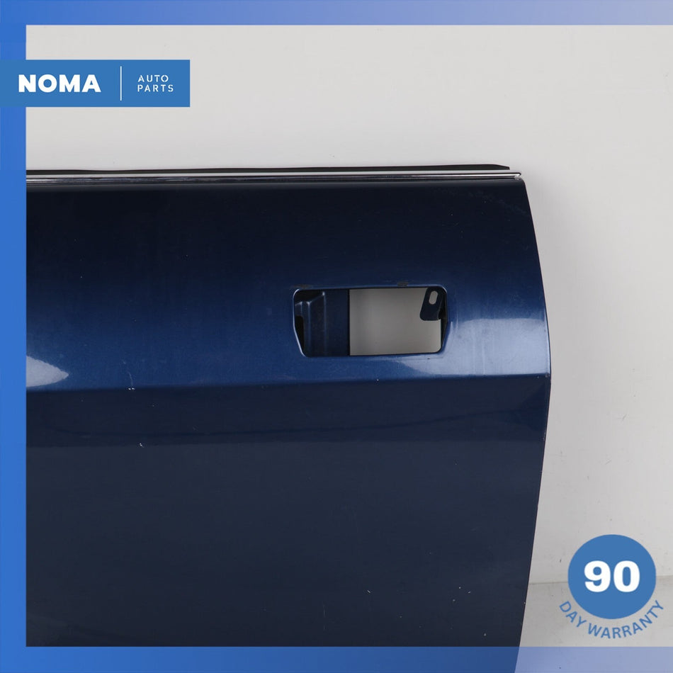 92-96 Jaguar XJS Series 3 Convertible Left Driver Side Door Shell Panel Blue OEM