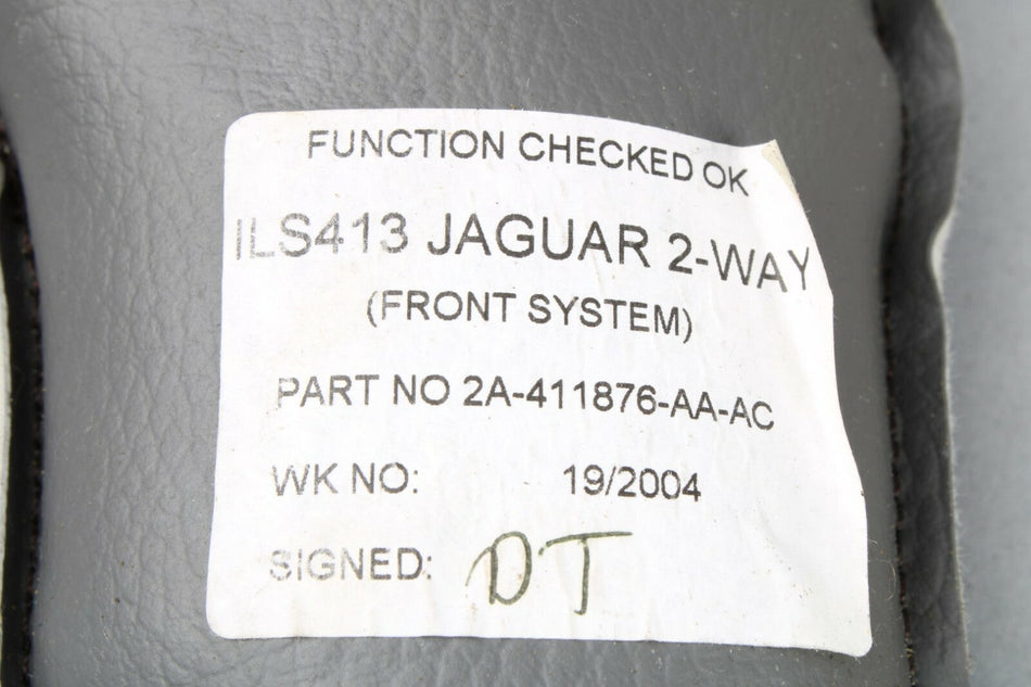 04-07 Jaguar XJ8 VDP X350 Front Right Seat Lumbar Adjustment Control Support OEM