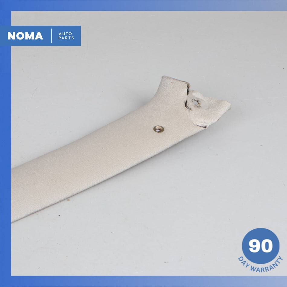 86-91 Jaguar XJS HE Convertible Right Passenger A Pillar Cover Trim Beige OEM