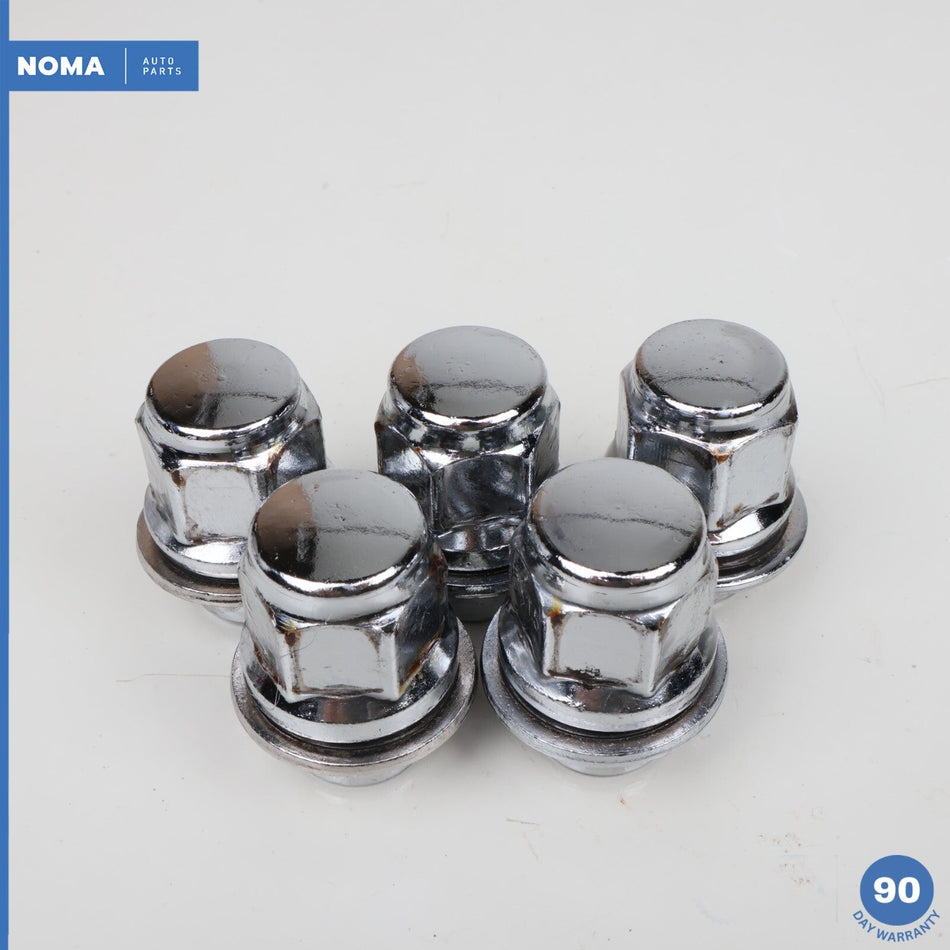 04-09 Jaguar X350 XJR XJ8 VDP Wheel Lug Nuts Bolts Set of 5 1X431012AA OEM