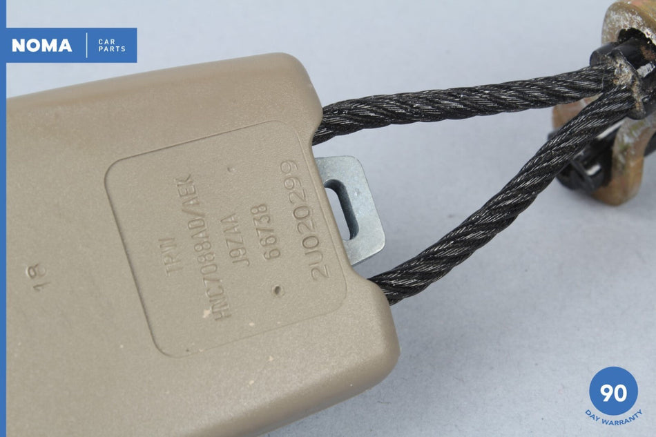 98-03 Jaguar XJ8 XJR VDP X308 Rear Right Passenger Side Seat Belt Buckle AEK OEM