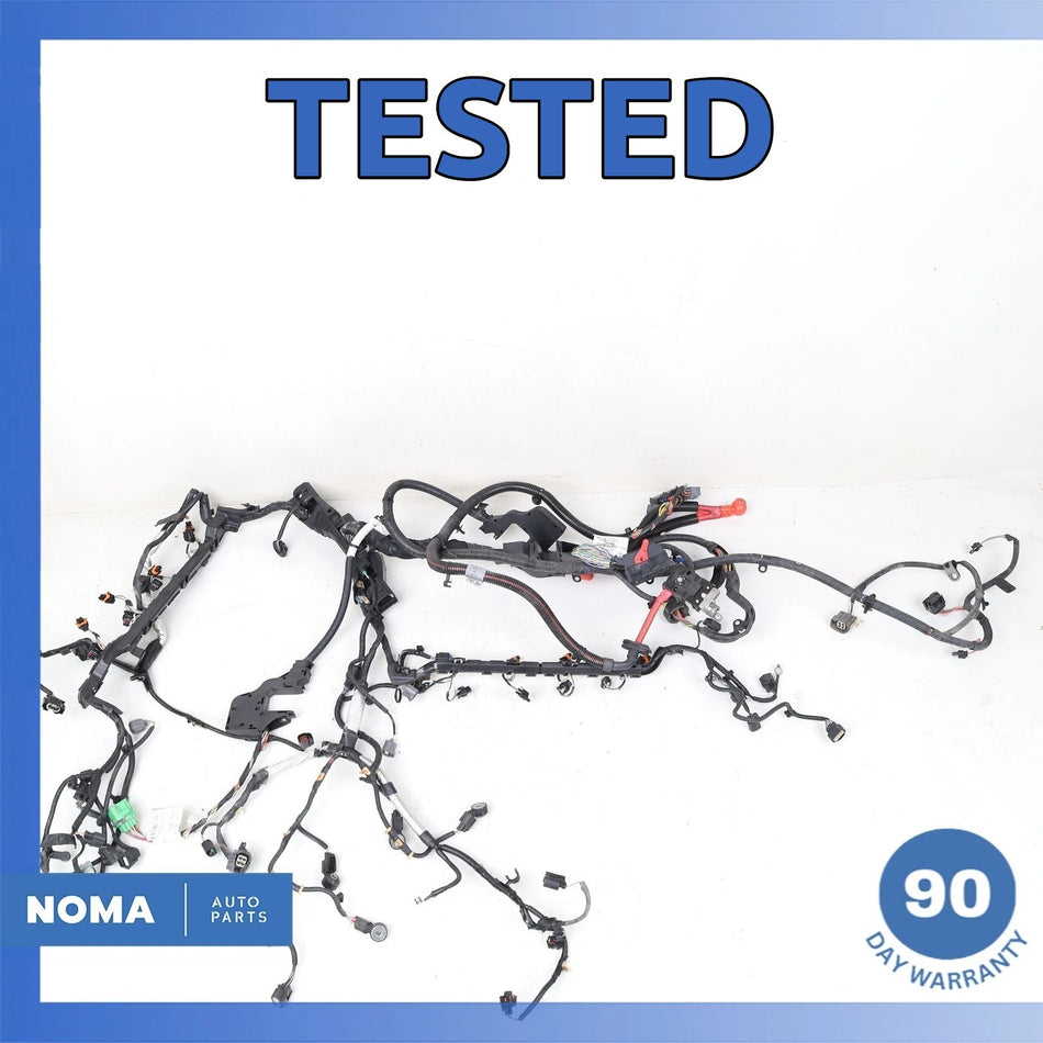 10-13 LR Range Rover Sport L320 5.0L S/C Engine Motor Wiring Wire Harness OEM