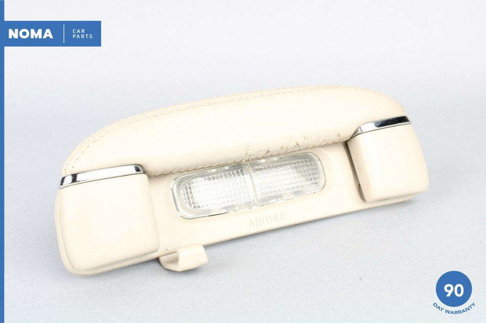 04-05 Jaguar XJ8 XJR X350 Rear Right Passenger Side Roof Grab Handle w/ Lamp OEM