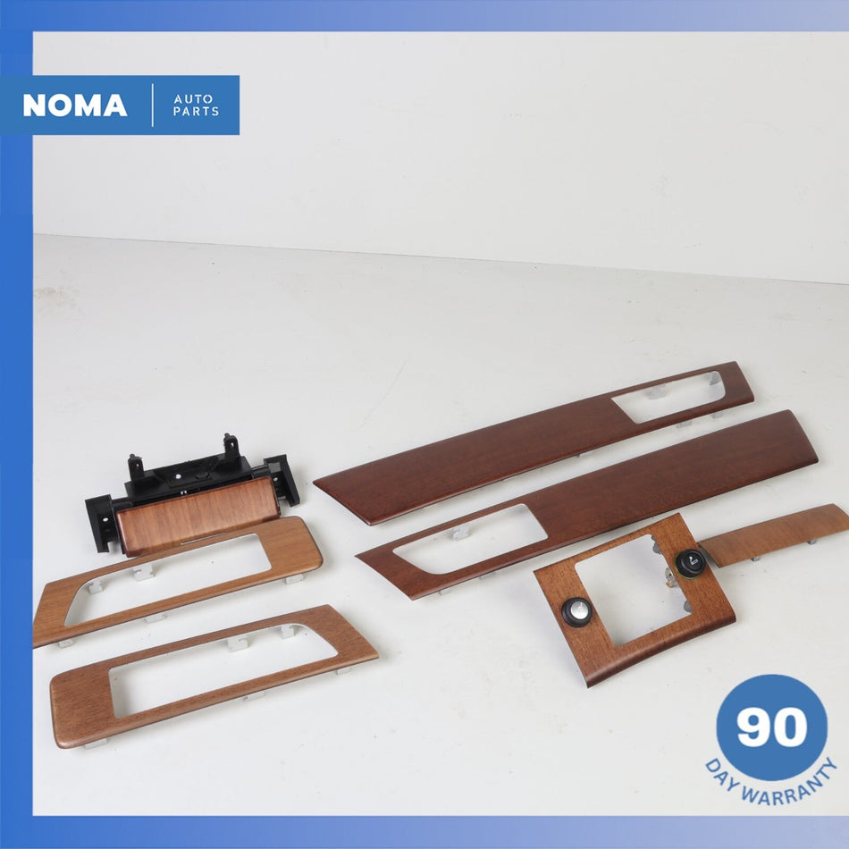 14-16 Land Rover L319 LR4 Dashboard Panel Center Console Door Trim Set Wood OEM