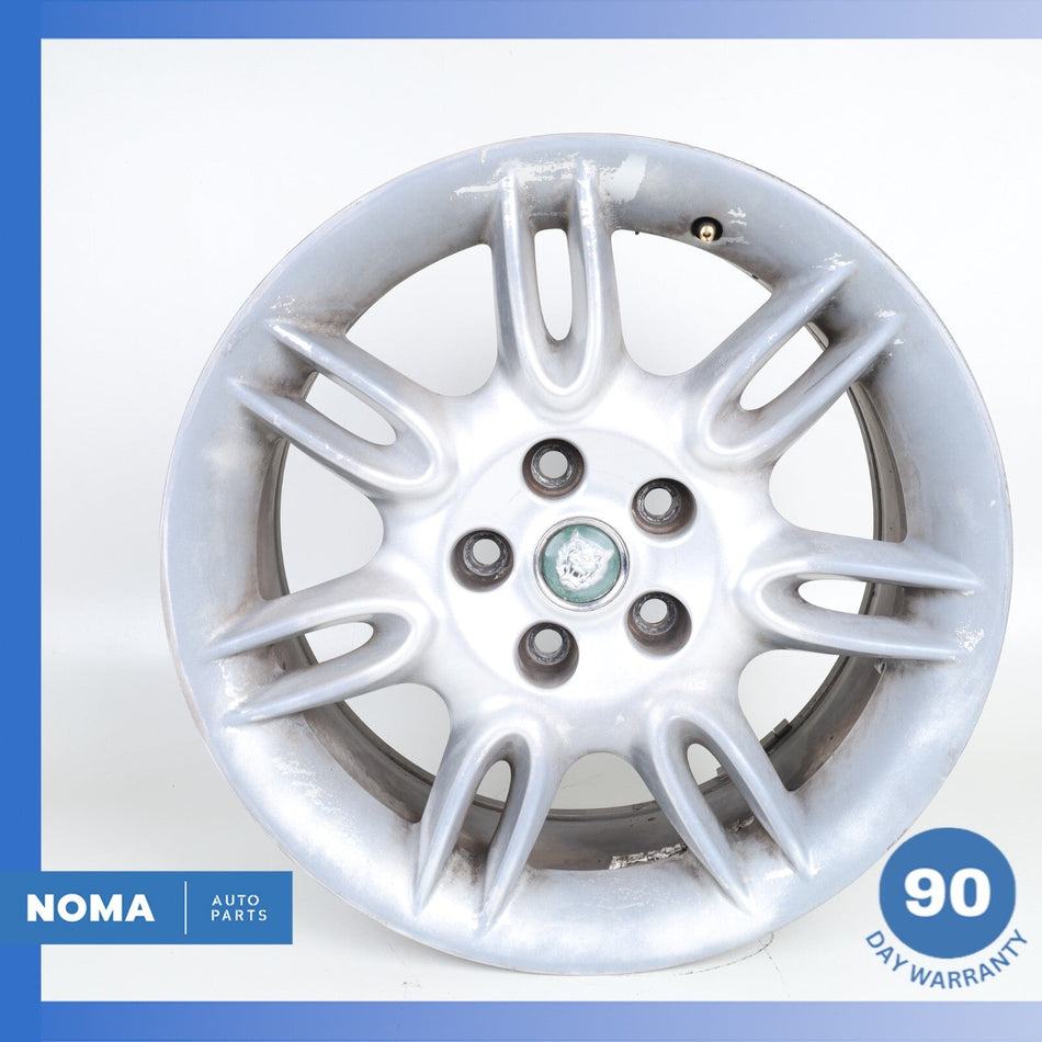 97-06 Jaguar X100 XK8 XKR Impeller 8 x 18 Front Wheel Rim Silver MJE6118AA OEM