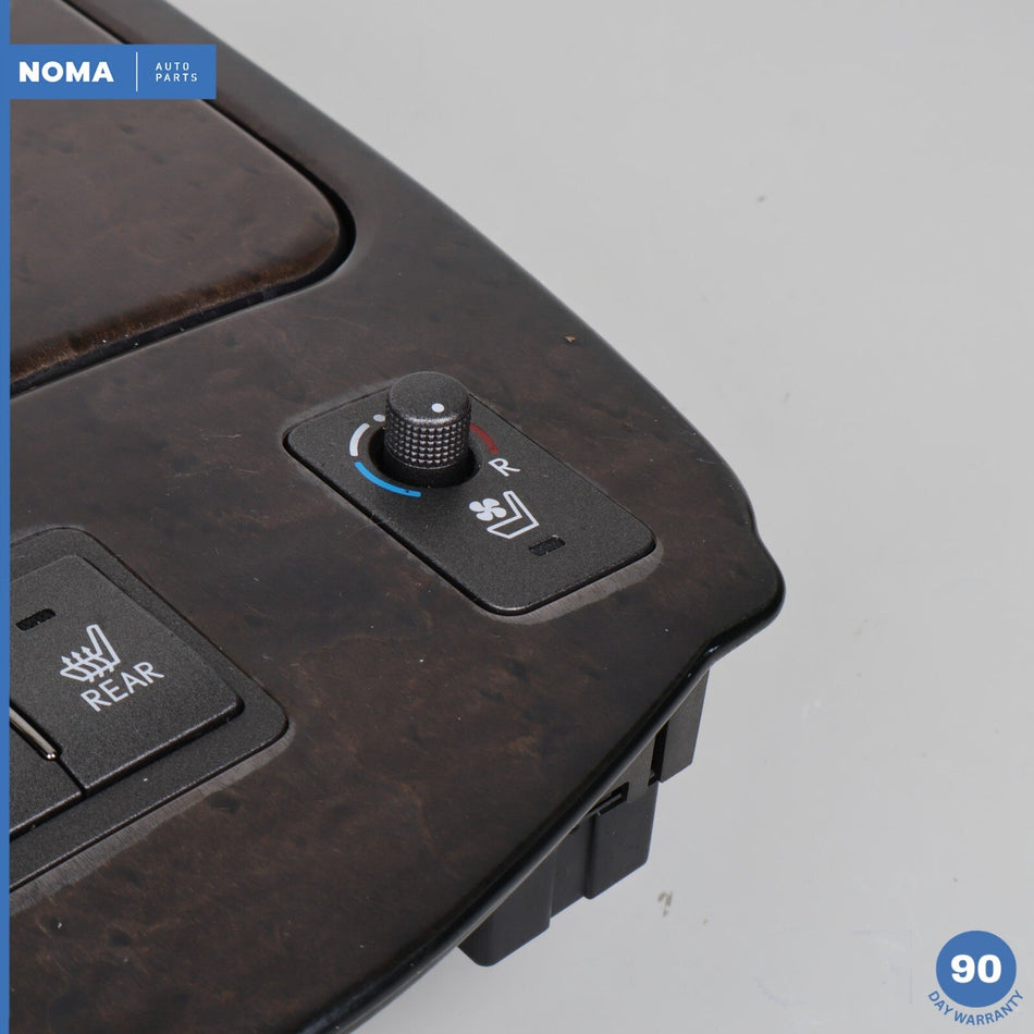 07-09 Lexus LS460 XF40 Center Console Woodgrain Shifter Bezel w/ Switch OEM