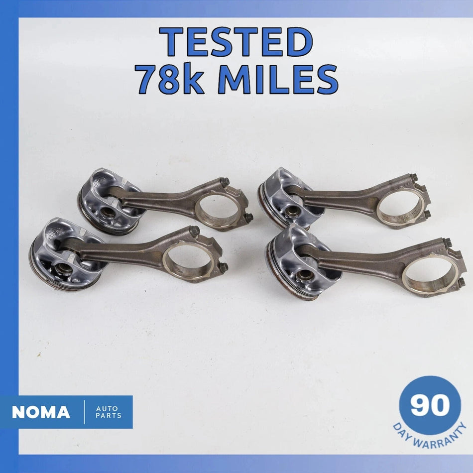 10-23 RR Sport L494 L405 5.0L S/C Engine Piston Connecting Rod Set of 4 OEM 78k