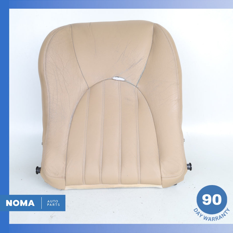 97-00 Jaguar X100 XK8 Left Driver Side Bottom Lower Seat Cushion Beige OEM