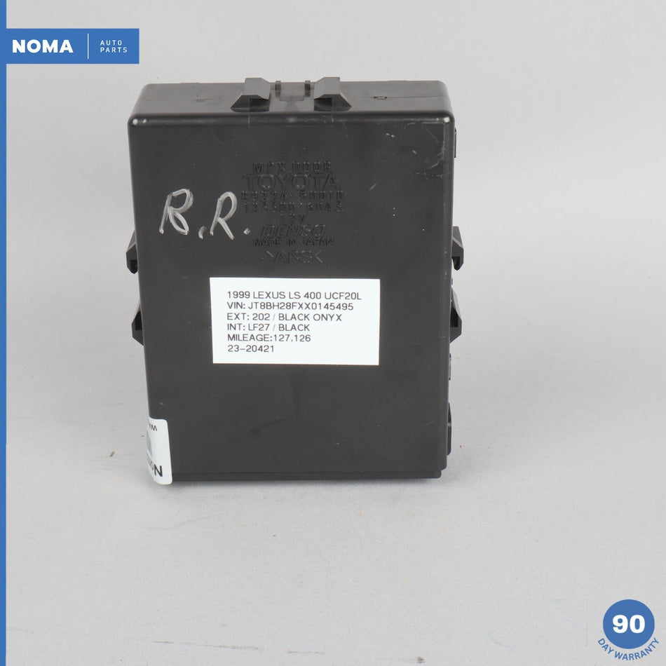 97-00 Lexus LS400 XF20 Rear Right Door MPX Multiplex Network Control Module OEM