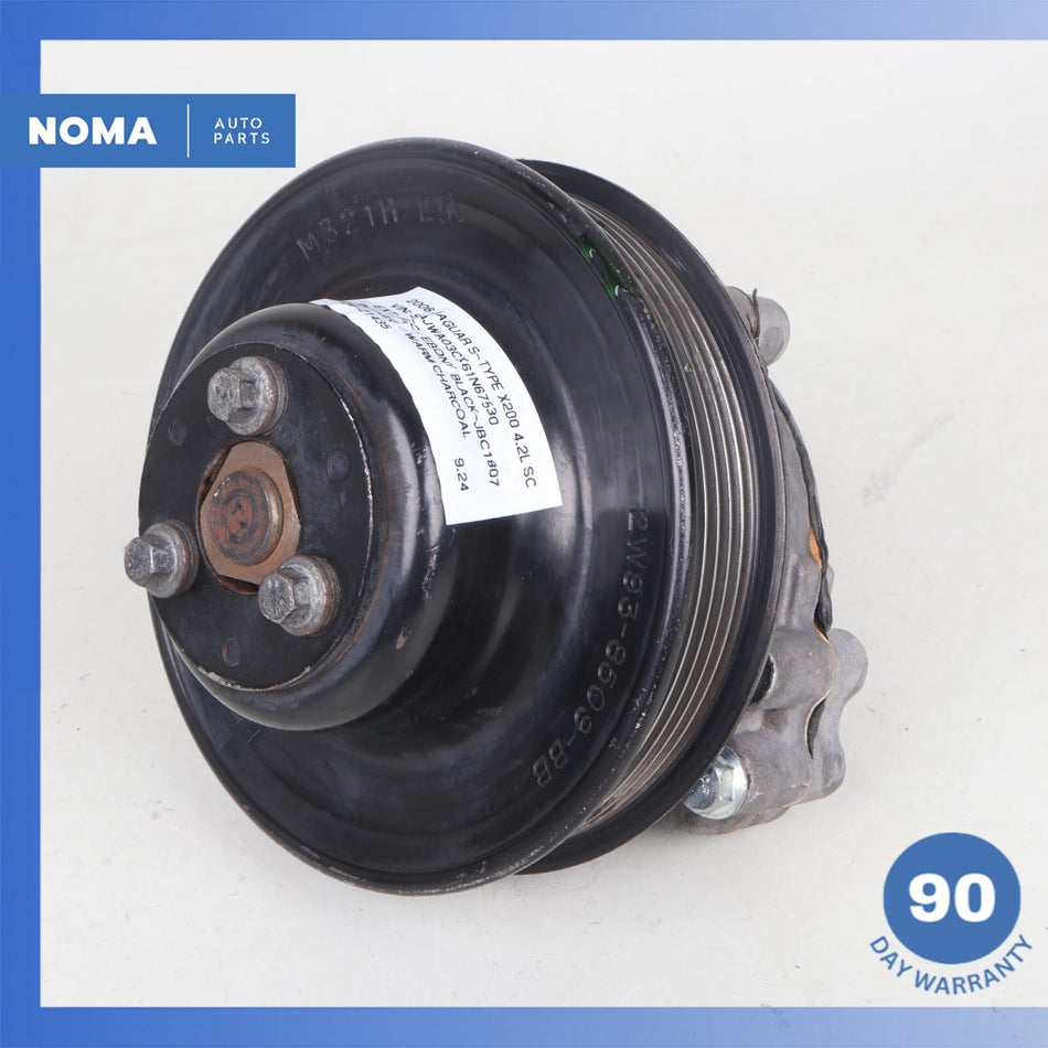 2006 Jaguar X206 S-Type Engine Coolant Water Pump w/ Pulley 2W938509BB OEM
