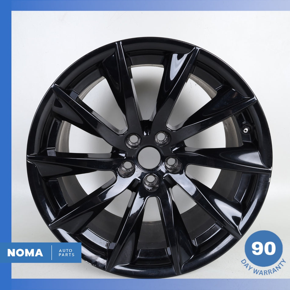 14-24 Jaguar X152 F-Type Vela 9.5 x R18 18" Rear Wheel Rim Black T2R1858 OEM