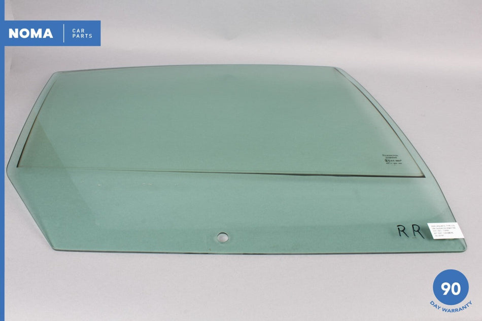 00-08 Jaguar S-Type X202 Rear Right Passenger Side Door Window Glass OEM