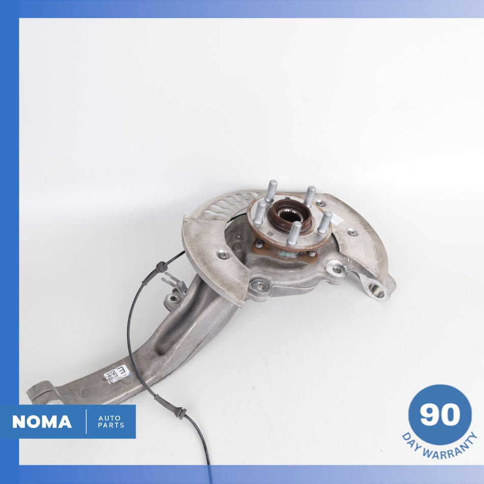 18-21 Jaguar X761 F-Pace Velar Front Right Spindle Knuckle Hub w/ Shield OEM