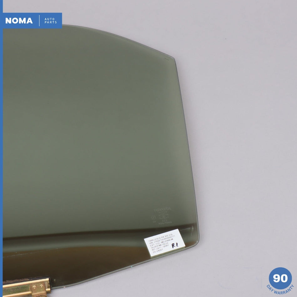 99-03 Lexus RX300 XU10 Rear Left Driver Side Door Window Glass w/ Tint OEM