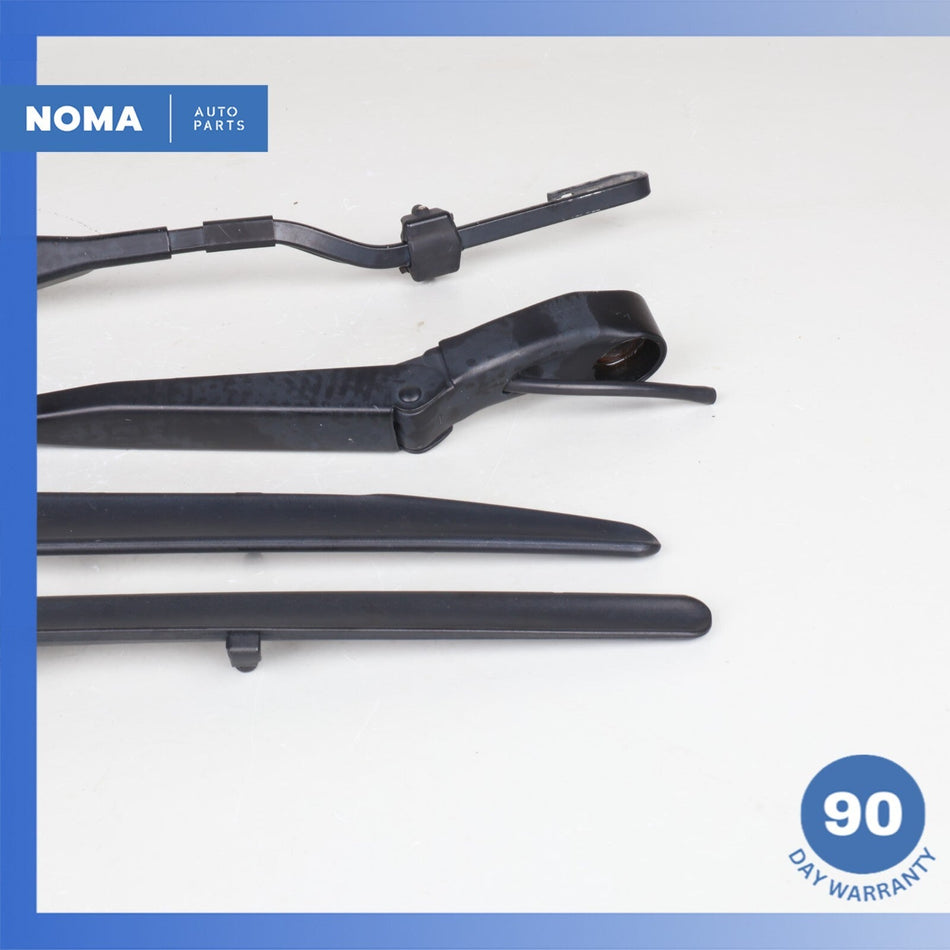 97-06 Jaguar X100 XK8 Right & Left Windshield Glass Wiper Arm Set w/ Wipers OEM
