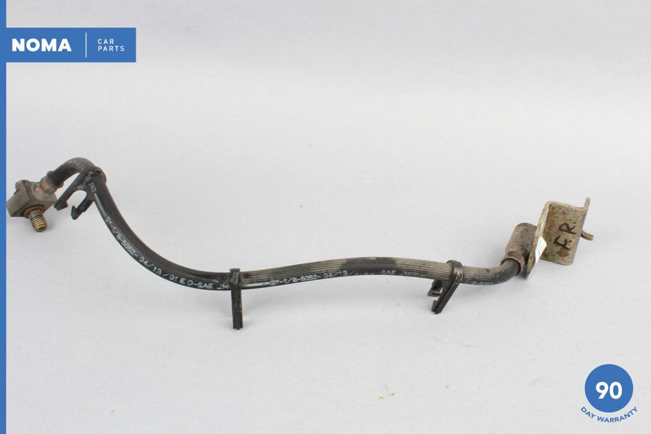 00-02 Jaguar S-Type X200 Front Right Passenger Side Flexible Brake Hose Pipe OEM
