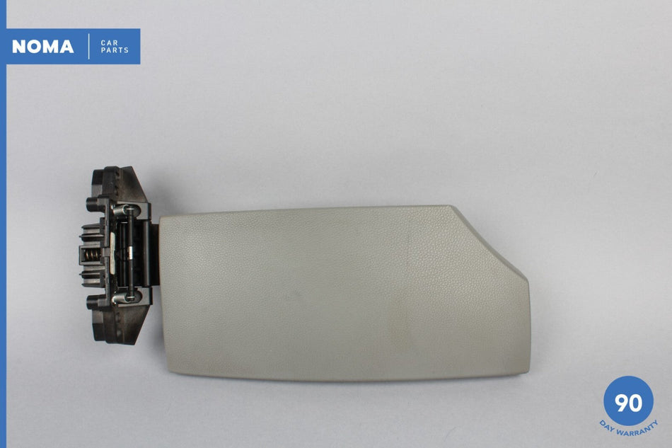 04-07 BMW 530i E60 Center Armrest Trim Panel Cover 51167132688 Dakota Grey OEM