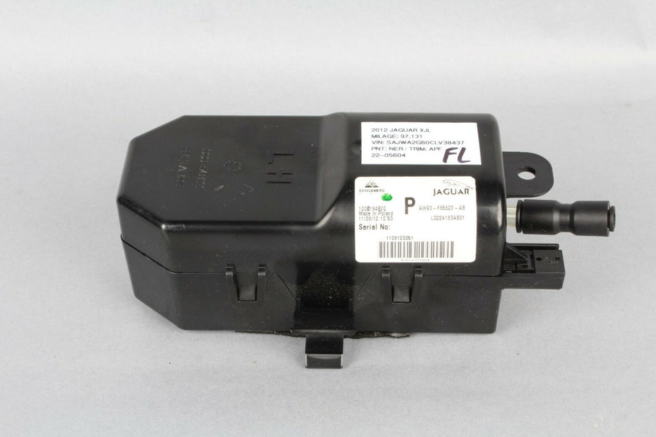 10-13 Jaguar XJ XJL X351 Front Left Driver Side Seat Lumbar Adjust Pump OEM