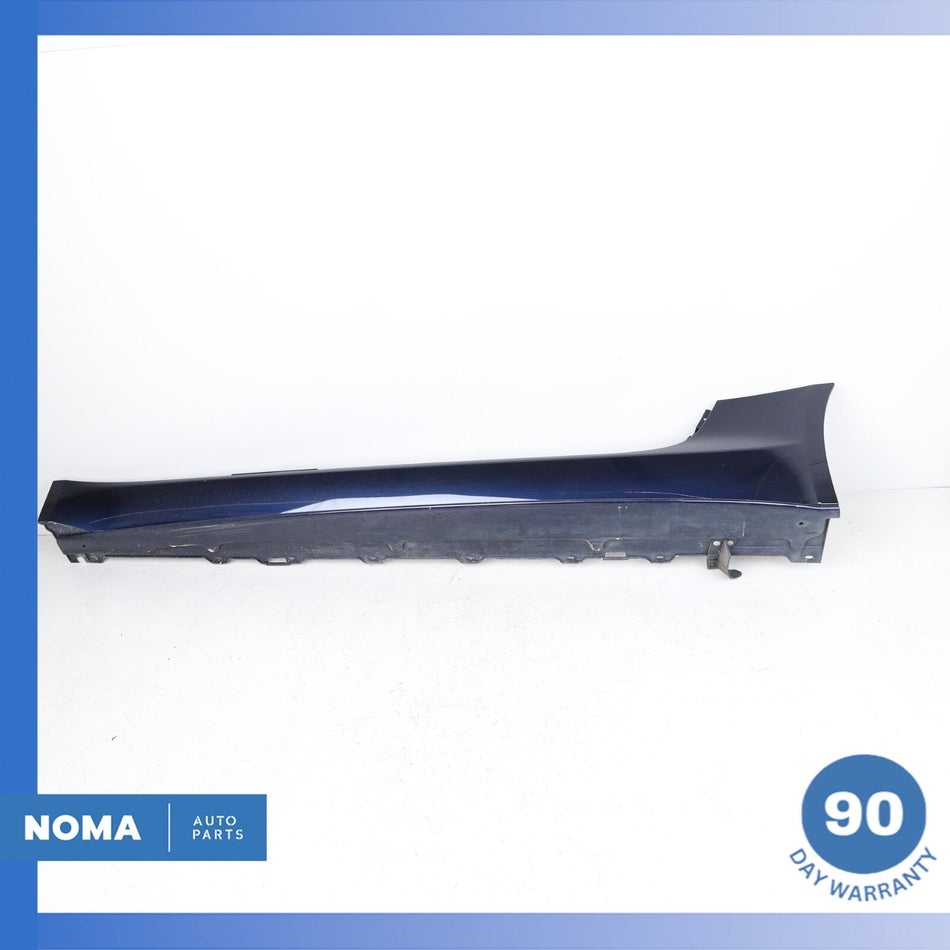 14-24 Jaguar X152 F-Type Sport Left Driver Skirt Rocker Panel Blue OEM