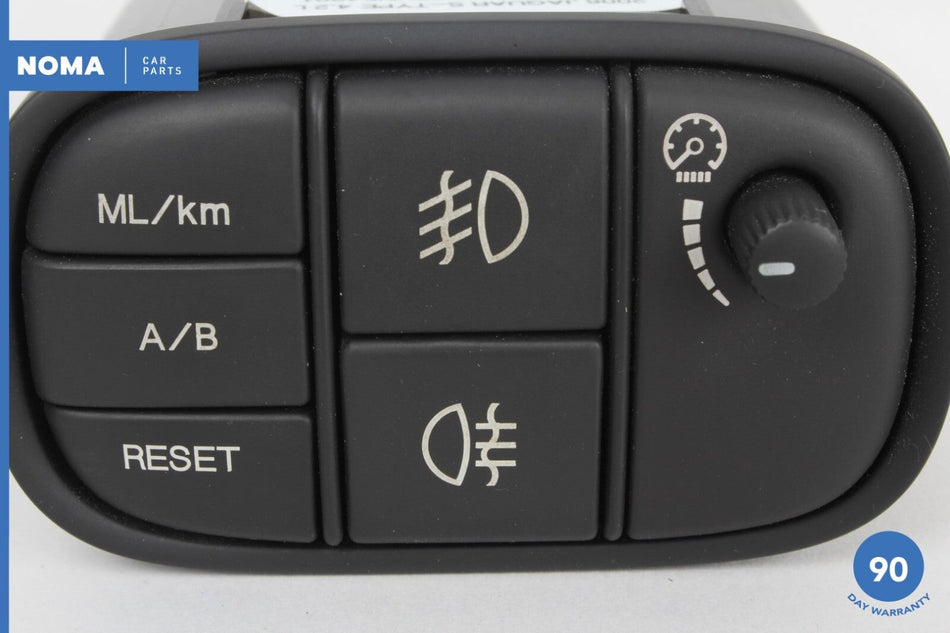 03-08 Jaguar S-Type X204 Dash Dashboard Fog Light Dimmer Trip Reset Switch OEM